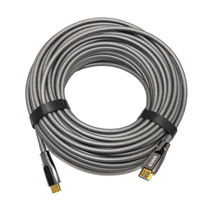 สายเคเบิล Posh-shine Steel Armored AOC สำหรับ 4K 18Gbps HDCP 2.2 รองรับแรงดึงสูง สำหรับแล็ปท็อปและโปรเจคเตอร์ - Product Image 4