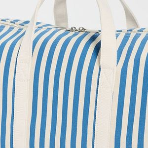 Custom Casual Foldable All Striped Duffle Bag Large Capacity Sport Weekender Travel Bag Zip Durable Waterproof Eco-Friendly - Product Image 3