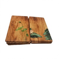 Carte-clé d'hôtel en bois, carte RFID en bois, carte de visite NFC