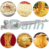Ligne de production de nouilles instantanées ISO/CE, acier inoxydable de qualité alimentaire, haute vitesse, faible consommation d'énergie, machines pour aliments en conserve