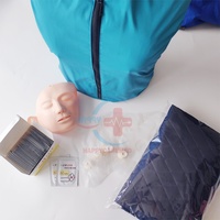 Mannequin de formation en RCR semi-corps avancé HC-S026, simulation d'enseignement en RCR semi-physique simple