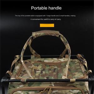 Camouflage Tactical Portable Third Generation Folding <strong>Table</strong> Outdoor <strong>Camping</strong> Extra Large Multi-Functional <strong>Storage</strong> Three <strong>Table</strong> - Product Image 4