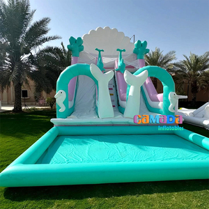 <span class=keywords><strong>Toboggan</strong></span> aquatique gonflable Undersea World Parties <span class=keywords><strong>Toboggan</strong></span> Dauphin et hippocampe <span class=keywords><strong>Trampoline</strong></span> <span class=keywords><strong>Toboggan</strong></span> Pastel Water Splash Pool - Product Image 6