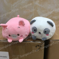 Peluche mignon kawaii anime peluches douces en gros cadeau d'anniversaire personnalisé Animal en peluche Hamster panda chat coussin oreiller en peluche