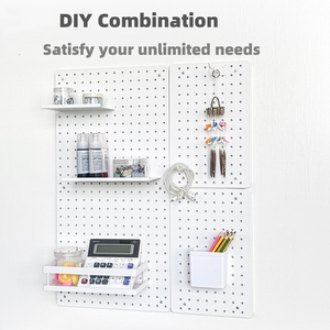 Organizzatore di stoccaggio per Garage multifunzionale con pannello Pegboard da parete a parete prezzo di fabbrica - Product Image 1