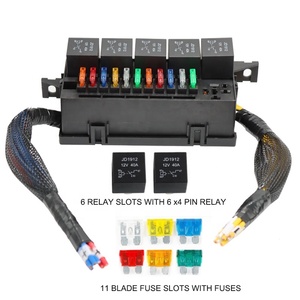 40A 11Way Automotive Relay <strong>Sockets</strong> Relay <strong>Fuse</strong> Box Wire Harness Waterproof <strong>Car</strong> ATC/ATO <strong>Fuse</strong> and Relay Box - Product Image 4