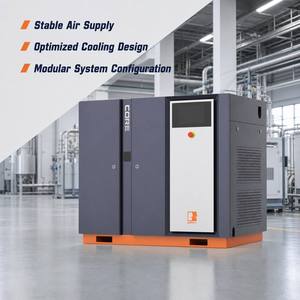 Compresseur d'air à vis fiable de 55 kW refroidi par air, unité de compression rotative industrielle, <span class=keywords><strong>moteur</strong></span> 8 bars de pression pour grandes applications - Product Image 4