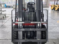 Forklift Counterbalance Listrik 2 Ton 4WD Merek Baru China CPD20HA, Baterai Asam Timbal, Hydraulic Side Shifter, Ban Pneumatik