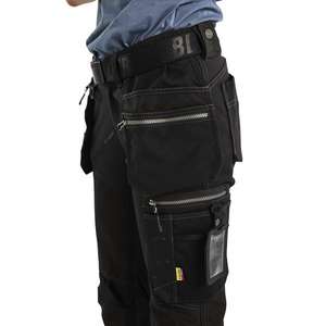 BLAKLADER - 711513439900C40 Pantalones artesanos para mujer stretch Black - EAN 7330509800843 PANTALONES DE TRABAJO DE CARGO - Product Image 5