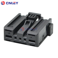 Boîtier de connecteur automobile en nylon 5 broches mâle/femelle en laiton noir à double rangée avec cloisonnement IP20