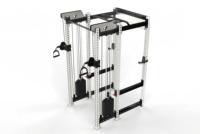 Machine de musculation multifonctionnelle en métal de qualité commerciale, Smith Machine Trainer Squat Rack LW-LAS06