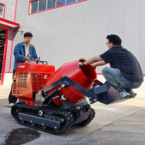 Mini bétonnière de type chenille AIDE de haute qualité, moteur diesel KUBOTA (moteur inclus), transmission hydrostatique sur chenilles, productivité de 2 m/h - Product Image 4