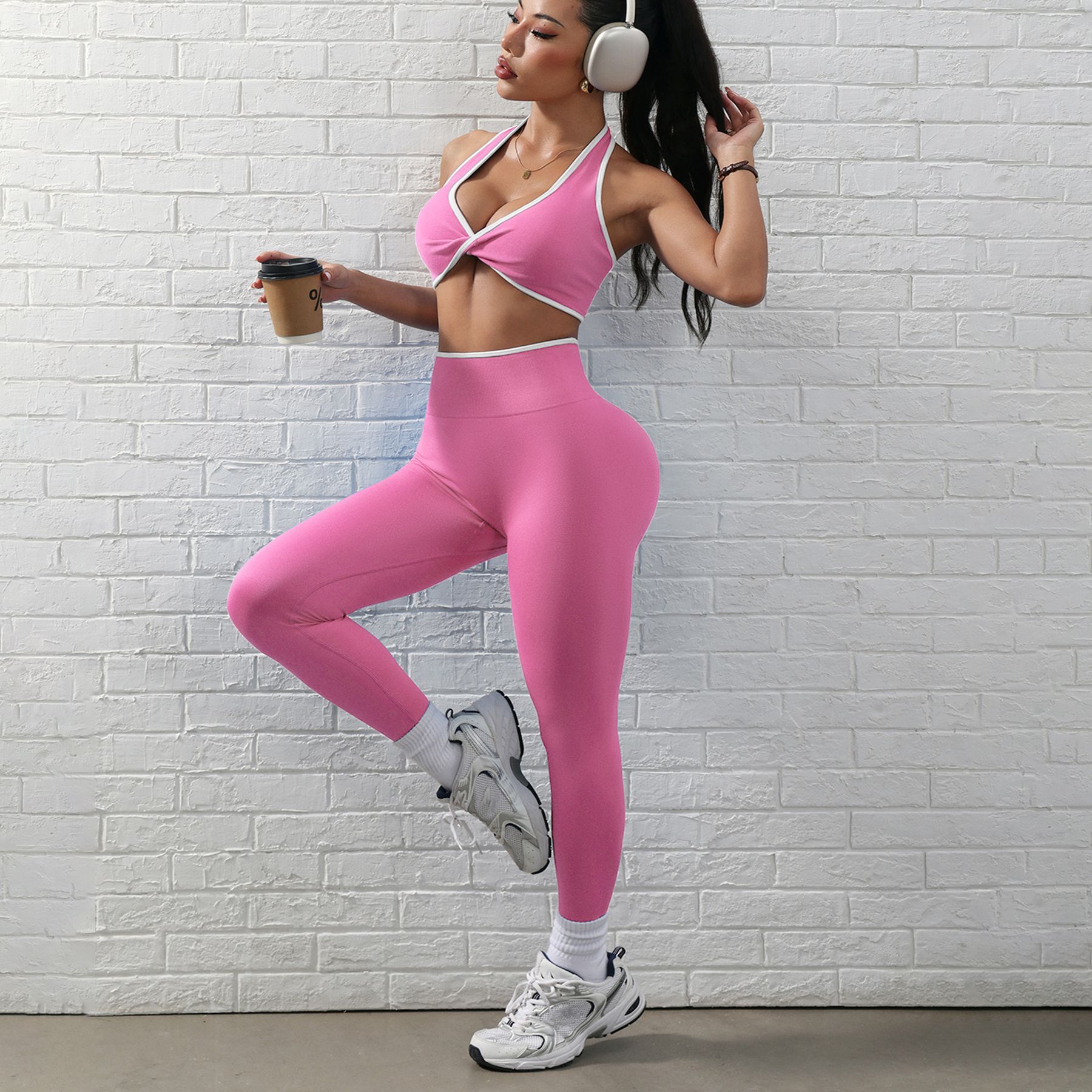 OEM/ODM Sports Seamless Custom Women's Summer Casual Breathable Workout Ribbed Square Neck One Piece Tank Top Yoga