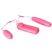 Vente en gros d'usine, œufs vibrants doubles pas chers, mini vibromasseur pour femme