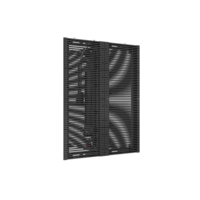 Film flexible haute résolution pour publicité, 12V, panneau publicitaire LED transparent couleur pleine, SDK Pixel, pour magasins de détail et ascenseurs
