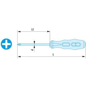 FACOM - ANP1X100SR Destornillador sin chispas para Phillips®Cabezales-EAN 3148518696463 DESTORNILLADORES SIN CHISPAS - Product Image 2