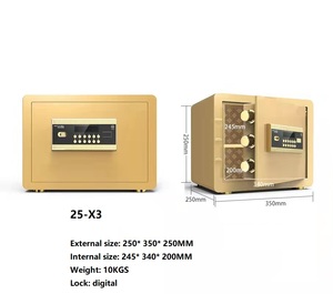 Digital Money <b>Safe</b> Metal Fireproof Electronic Lock Box Wall Mounted <b>Small</b> <b>Safe</b> <b>for</b> <b>Home</b> Office Steel Cash <b>Safe</b> Box Tall - Product Image 4