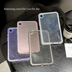 Funda para Samsung <span class=keywords><strong>Galaxy</strong></span> <span class=keywords><strong>Tab</strong></span> S10+ S9+ <span class=keywords><strong>S8</strong></span> con Cubierta Trasera Transparente Brillante, Funda Inteligente Brillante para <span class=keywords><strong>Galaxy</strong></span> <span class=keywords><strong>Tab</strong></span> A7 Lite A9+ <span class=keywords><strong>Plus</strong></span> - Product Image 2