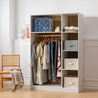 Organisateur de vêtements pliable Junxian, nouveau design, en PVC Oxford, boîte de rangement pour jeans à 12 compartiments, pour armoire, salle de bain, salon