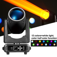 Igreslite Cabeza Móvil Beam 14R de 295W, Luz de Escenario, Mini Beam 295 con Anillo LED, Luz Sharpy de Cabeza Móvil para Discoteca, Club y DJ