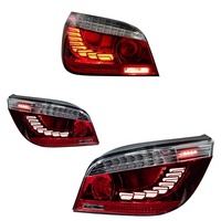 Feux arrière LED effet écailles de dragon pour E60 OLIVER, accessoires dynamiques 12V compatibles avec 523i 525i 530i