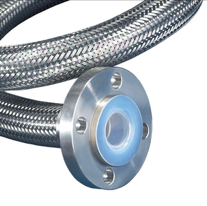 Manguera trenzada de PTFE SAE100 R14 Alambre de acero inoxidable de presión de alta temperatura 304 AN4 Enrollado Durable para Swagelok - Product Image 3