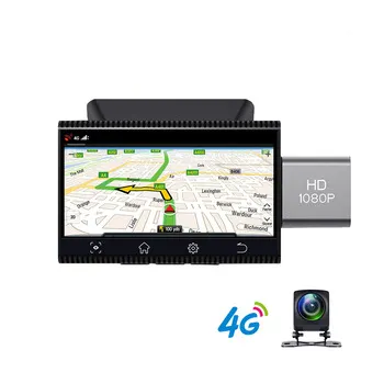 1080P Full Mirror Touch 4G Android GPS StreamingメディアCar Camera Support Dual Channels Video Recording Dash Cam