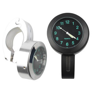 Horloge universelle de <span class=keywords><strong>guidon</strong></span> de <span class=keywords><strong>moto</strong></span>, 7/8 pouces, étanche, chromé, étanche - Product Image 5