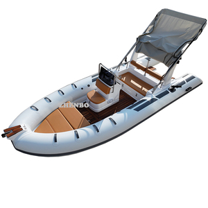 Zhenbo RIB480D <span class=keywords><strong>Bateau</strong></span> pneumatique rigide de sport à grande vitesse pour 7 personnes, en matériau HYPALON/PVC, design pliable, stable et durable pour - Product Image 6