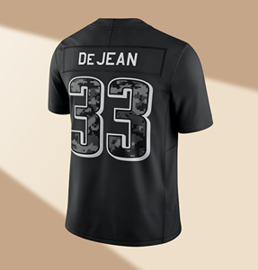Maillot de football pour homme, sublimé, en mesh, col en V, séchage rapide, respirant, avec nom et numéro personnalisés, tenue de sport - Product Image 3