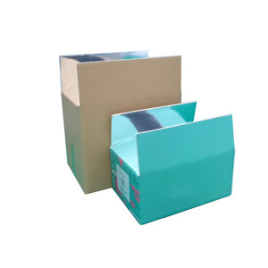 Caja de Cartón Aislante de Aluminio para Cadena de Frío, Caja Plegable de Espuma Aislante para Mariscos, Frutas Frescas, <span class=keywords><strong>Sushi</strong></span>, Gelatina y Alimentos - Product Image 6
