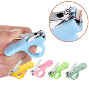 Baby Nail Cutter Ring type Anti-drop Anti pinch finger Baby nail clippers Safety nail trimmer baby Care product