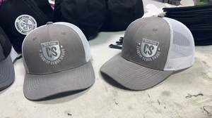 Custom Vintage richardson 112 Trucker Hats With Pvc Leather Woven <b>Patch</b> Embroidery Custom logo Blank Mesh <b>Back</b> Balls Sports Cap - Product Image 3