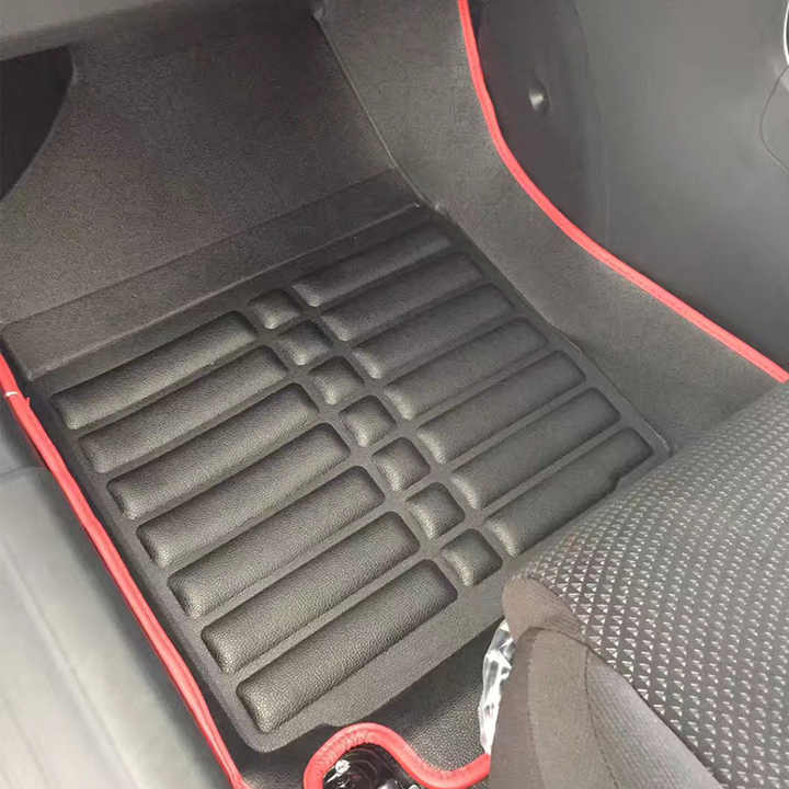 5D Hot Pressing Car Floor Mats for Hyundai Sonata Cheap Car Floor Mats Price Linyi Factory