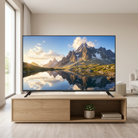 Smart TV LED Android 14 2K 4K 120Hz Pantalla Ancha de 32 Pulgadas Negra para Entretenimiento en el Hogar