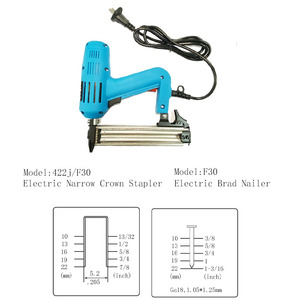 Engrapadora Eléctrica 2 en 1 F Brad Nail Stapler F30 y 422J, Garantía de 1 Año para Trabajos de Bricolaje en Madera, Tipo de Producto: Pistolas de <span class=keywords><strong>Clavos</strong></span> - Product Image 2