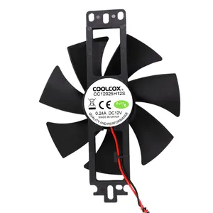 Coolcox 12025 ventilador sem moldura, tamanho d 110x23mm ventilador sem moldura