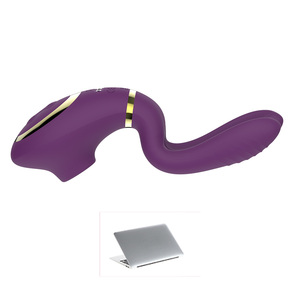 Spielzeug für verheiratete Paare Saugen Dual Vibrator APP Fernbedienung Massage G-Punkt Saug vibrator Adult Toys - Product Image 3