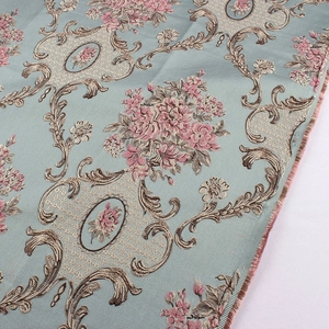 Henry textiles flores brocado tapicería tela Damasco Jacquard prendas de vestir ropa gruesa cortina por yarda - Product Image 4