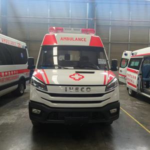 Ambulancia Isuzu 4x2, precio de fábrica en China, equipada con equipo médico, en venta en África. - Product Image 2