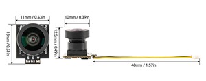 Caméra aérienne BETAFPV 600TVL FPV <span class=keywords><strong>Micro</strong></span> Caméra 173 Degrés Ultra Grand Angle 1.48g 1/<span class=keywords><strong>4</strong></span>.5 Pouces CMOS pour Drone de Course 1S Whoop - Product Image 6