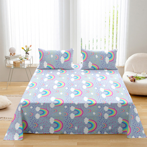 Juego de Sábanas de Lujo, Tamaño Individual, Matrimonial, Queen y King, Juego de Ropa de Cama de Microfibra 100% Poliéster, Juego de Sábanas de Hotel al por Mayor - Product Image 4