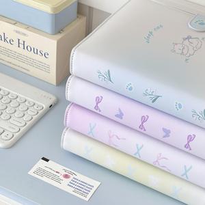 <span class=keywords><strong>Album</strong></span> <span class=keywords><strong>photo</strong></span> A5 large avec reliure PU motif <span class=keywords><strong>chien</strong></span> de dessin animé mignon, 6 anneaux, pour cartes d'idols de 3 pouces, fermeture magnétique, carnet de croquis et planificateur - Product Image 3