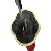 Épée et bouclier de jeu Dance-ONLINE- Épée de Souzasamonji, avec étui en cuir, accessoire de cosplay, objet de collection et décoration