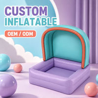 Chaise gonflable personnalisée en PVC pour enfants, siège bulle pour événements et centres commerciaux, OEM ODM