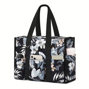 Utility Water Resistant Tote <b>Bag</b> Top Zipper Closure Perfect Gifts for Working Women <b>Nurses</b> Gym <b>Bag</b> - Product Image 5