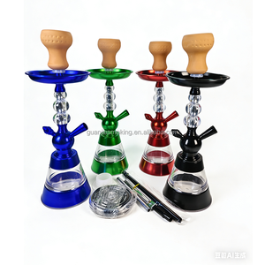 <span class=keywords><strong>Chicha</strong></span> Narguilé Shisha de Luxe en Aluminium de Haute Qualité - Product Image 6