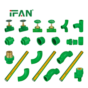 IFAN Nouveauté Raccords de plomberie PPR durables 20mm-125mm Raccords en plastique PPR pour systèmes de plomberie - Product Image 3
