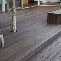 Nouvelles planches d'extérieur en composite de bois et plastique Wpc durables