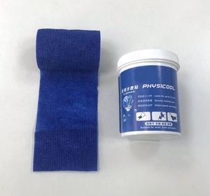Freddo <span class=keywords><strong>Coesive</strong></span> Dalla Fasciatura Blu Elastico Non tessuto Bendaggio per Uso Di Emergenza - Product Image 5